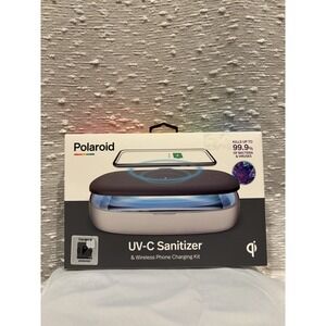 Polaroid ImUV-C‎ Sanitizer & Wireless Phone Charging Kit New Open Box